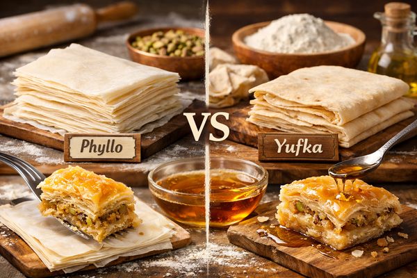 Phyllo vs. Yufka: Understanding Dough Types — Baklava Academy