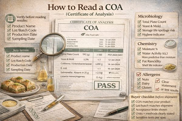 How to Read a COA (Certificate of Analysis) — Baklava Academy