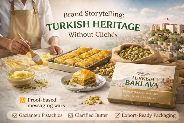 Brand Storytelling: Turkish Heritage Without Clichés — Baklava Academy